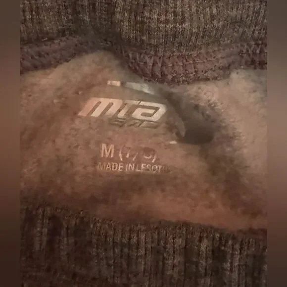 MTA Sports Pants Youth M (7/8) Gray Warm Up Sweatpants Girls Kids - Picture 2 of 3